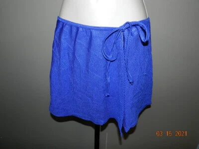 Mujer Catalina Azul Real Corbata Falda Traje de Baño Cubre Talla M Foto 1 de 3