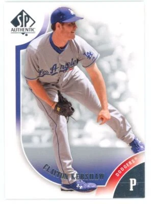 2009 SP Authentic Clayton Kershaw Los Angeles Dodgers #22 - Image 1 of 2