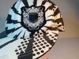 Gorra FoxRiders Company Lightening Design FlexFit negra/Blanca L/XL 98% ALGODÓN RARO - Imagen 1 de 13