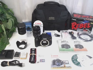Canon EOS Rebel T3i 18,0 megapixel fotocamera reflex digitale DSLR 100 otturatori est. - Foto 1 di 15
