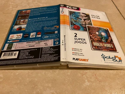 Broken Sword I (1) and II (2) PAL PT/UK FREE REGION PC CIB - Image 1 of 2