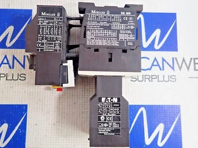 MOELLER STARTER DIL M9 20A 600V 3P BOBINA ZB12-1 SOBRECARGA EATON XTCEXTEEC11B - Imagem 1 de 4