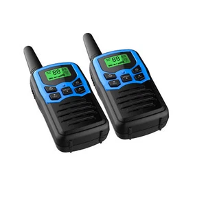 2 PACK Long Range 100 mile Walkie Talkie Two Way Radio Charge Headset Waterproof - Imagen 1 de 8
