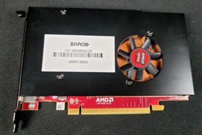 Barco MXRT-5600 4GB 4x Displayport FirePro W5100 Workstation Graphics Card - Image 1 of 4