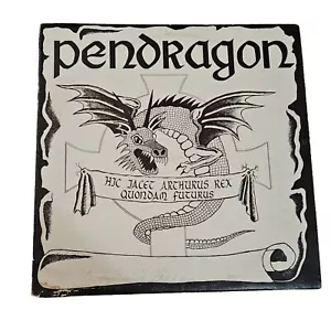 SIGNED Pendragon Dun Raven Vinyl LP 1972 Celtic Folk Rhode Island Private Press - Picture 1 of 15