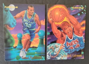 PROVISIONS BASKETBALL CARDS 1994-95 Fleer Pick Your Player Mashburn  Coleman - Bild 1 von 2