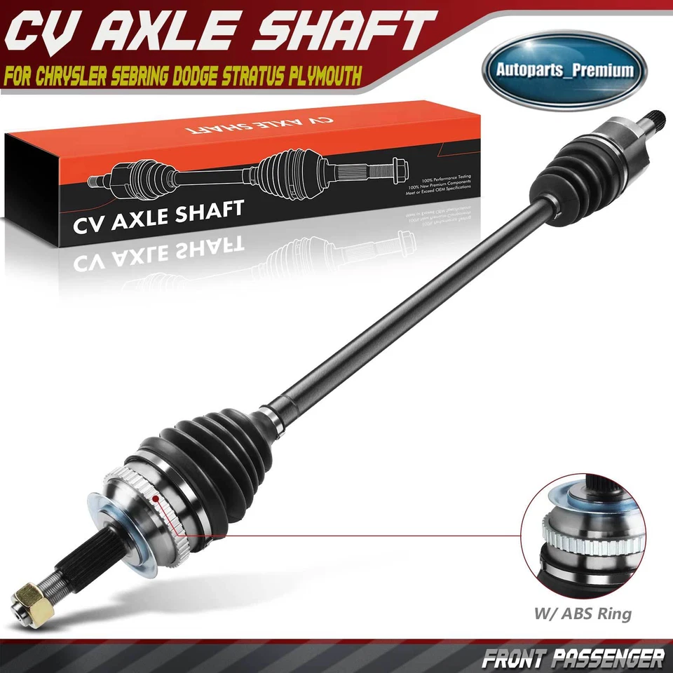 Front Right CV Axle Assembly for Chrysler Sebring 98-06 Dodge Stratus Plymouth - Image 1 of 4