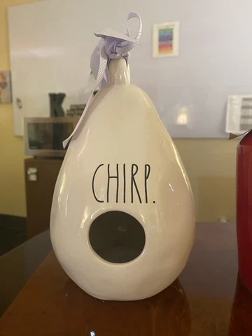 RARE VINTAGE RAE DUNN   Magenta “CHIRP” Birdhouse 🥚🪺 Cover