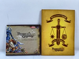 RAGNAROK ODYSSEY Mercenary Guide Book Guild of Midgard & Original Soundtrack - Picture 1 of 2