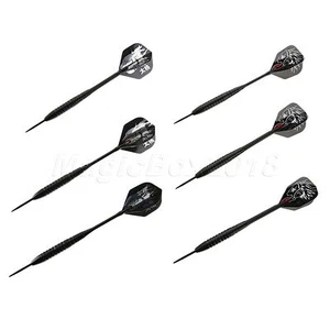 6 Pcs( 2 Set ) 22g Pro Steel Tip Darts Needle Dart Torpedo Type Barrel Darts - Picture 1 of 10