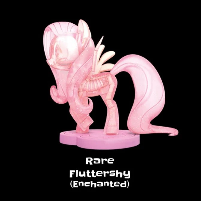 Mighty Jaxx Freenys Hidden Dissectibles My Little Pony Fluttershy Enchanted RARE - Image 1 of 1