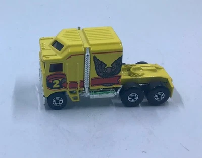Hot Wheels Thunder Roller - желтый - почти как новый - винтажный 1982 Blackwall - Изображение 1 из 4