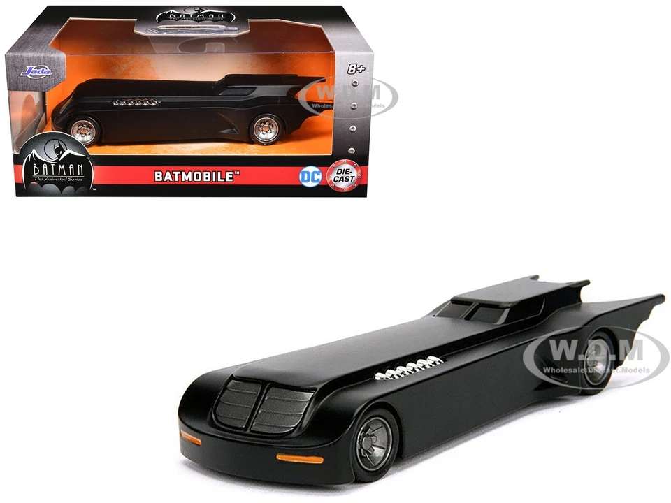 Jada 1 32 Batman The Animated Batmobile Diecast Model Car Black 30915