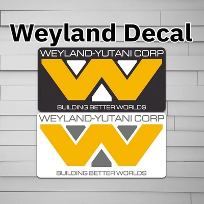 Weyland-Yutani Corp Vinyl Sticker (alien, Weyland) for Car laptop window tumbler - Image 1 of 4