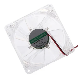 PC Computer Fan Cooling Fan Unit Fan 8025 8cm with LED Lights Chassis Fan - Photo 1/10