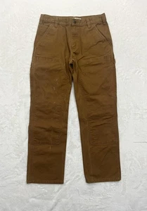 Pantalones Carhartt Para Hombre 30x30 Marrón Resistente Flex Pato Doble Frente Calce Relajado 103334 - Imagen 1 de 17