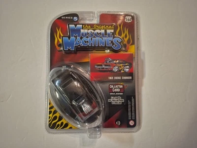 The Original Muscle Machines 1969 Dodge Charger Series 5 Black With Flames - Image 1 of 3