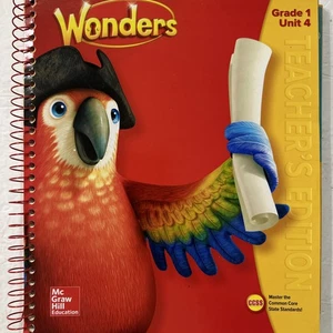 Wonders Teacher's Edition, Unit 4, Grade 1, Good Condition - Picture 1 of 4