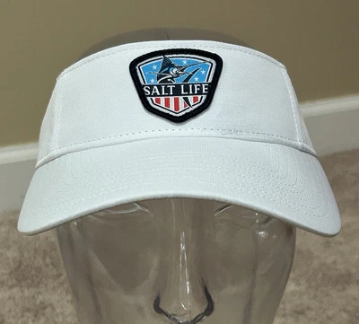 Visera Salt Life Low Profile American Performance Live Salty Saltlife EE. UU. NUEVA CON ETIQUETAS Foto 1 de 4