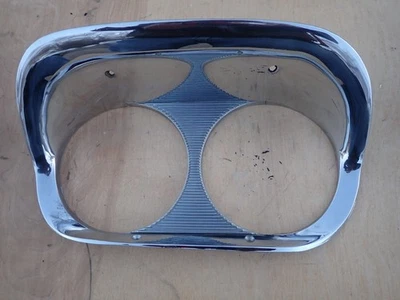 Bisel de faros Mercury LH 1959 # 2702569 bonito cromado Monterey Parklane Montcair Foto 1 de 4
