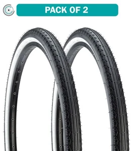2 Pack Kenda Cruiser K130 Tire 26 x 2.125 Clincher Wire Black/White 22tpi - Picture 1 of 3