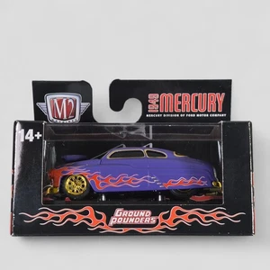 M2 MACHINES 1949 MERCURY GROUND POUNDERS CHASE Rare DieCast Car 1:64 Purple  - Picture 1 of 8