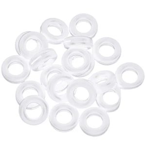 36 PCS Skid Ring Morbido Silicone Occhiali Ganci Orecchie Occhiali Punte Tempia Rotonde - Foto 1 di 12