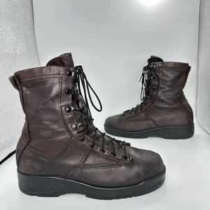 Belleville-330 ST Botas Militares de Vuelo Puntera de Acero Hombres 9 W Cuero Marrón - Imagen 1 de 11