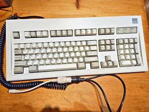 IBM Silver Label Model M Vintage Keyboard PN1390131 Clicky Keys w/ Cord -Tested - Picture 1 of 12