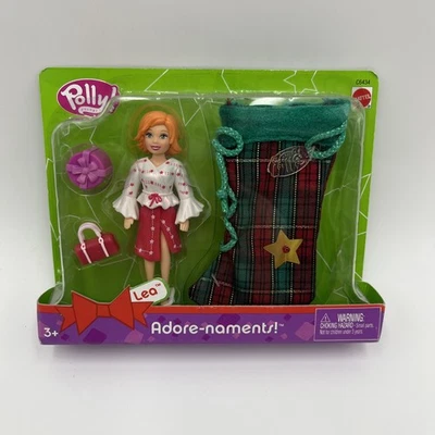 Vintage 2004 Polly Pocket Adore-naments Lea Christmas Ornament Doll Set Mattel - Image 1 of 2