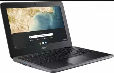 Acer Chromebook C733 Intel Celeron N4020 4GB, 32GB SSD. Google Updates-June 2029 - Image 1 of 3