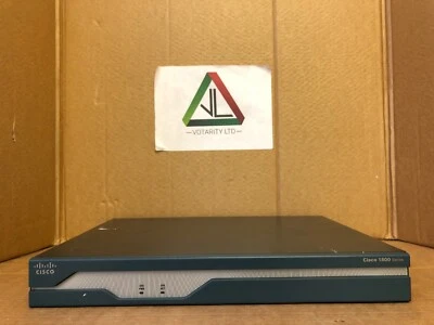 Cisco 1841 with IOS 15 AdvIPServices & 128MB DRAM & 64MB Flash (Inc VAT) - Image 1 of 4