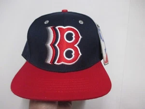 BOSTON "RED SOX" PRO STANDARD OFFICIAL NAVY 3-D LOGO SNAPBACK HAT (ADJ)NWT - Picture 1 of 7
