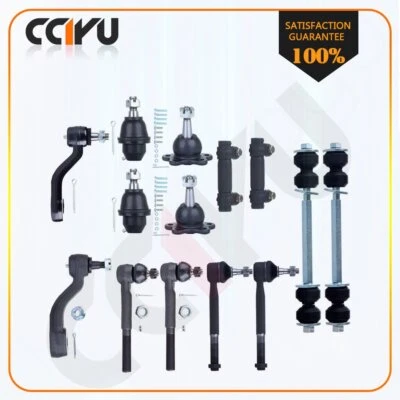 14 PCS Front Suspension Kit Sway Bar Link for 1995-1999 Chevrolet K1500 K2500 - Image 1 of 4