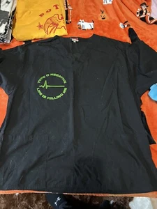 Type O Negative Life Is Killing Me Shirt Black Tour Scrubs 2003 Blue Grape XL - Picture 1 of 3