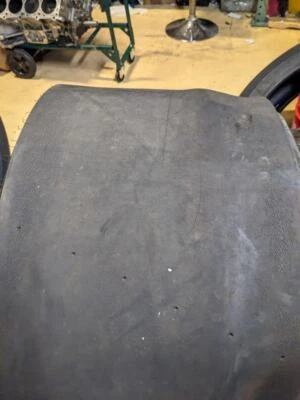 USED HOOSIER BR3 DRAG WL 15 34 16 DRAG RACING SLICK TIRE 18771BR3CQ3 Foto 1 de 4