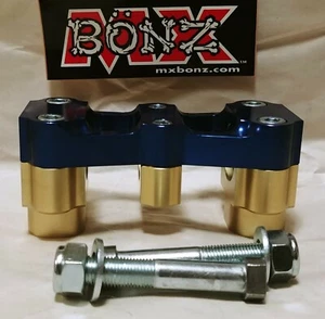 BAR MOUNT HONDA CRF250X 2004-2020 CRF250R CRF250RX HANDLEBAR CLAMP 7/8" 22mm BAR - Picture 1 of 1