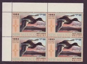 Estampilla de pato del estado de Nuevo México edición gobernador casi nueva3 en buen estado PLACA DE CONTINGENCIA #NM3GcB0 DSS - Imagen 1 de 1