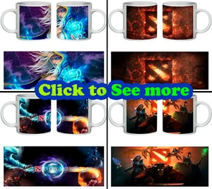 Dota2, Lustige Gamer Tasse, Gamer Tasse, Dota2 Tasse, Dota2 Samurai Geschenk, Dota2 - Bild 1 von 11