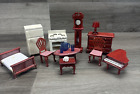 Vintage Dollhouse Furniture Lot From 1960-1970