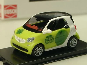 Busch Smart Fortwo Coupe VELTINS Fassbrause APFEL-KRÄUTER - 50714 - 1:87 - Picture 1 of 2