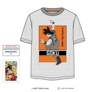 CAMISETA DRAGON BALL Z MANGA CORTA ALGODON CHICO ADULTO LICENCIA ORIGINAL SHIRT - Imagen 1 de 2