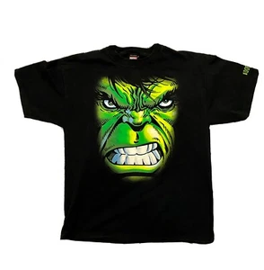 VINTAGE Marvel Mad Engine Hulk Shirt TShirt Erwachsene XL Herren schwarz - Bild 1 von 5