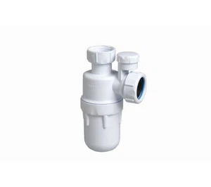 MULTIKWIK WHITE B040V 40MM BOTTLE TRAP ANTI-VAC - Picture 1 of 1