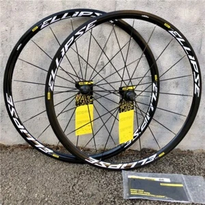 700C 30mm Fixed Gear Track Wheels Alloy Road Bicycle Quick Release Wheelset 20H - Picture 1 of 7