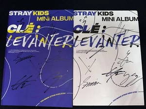 STRAY KIDS OFFICIAL AUTOGRAPH SIGNED LEVANTER ALBUM - Picture 1 of 4