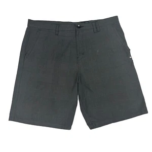 Rip Curl Secret Agent Men's Walk Shorts Dark Grey Size 38 Surf Wear Zip Fly - Picture 1 of 11