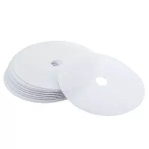 Universal Cloth Dryer Exhaust Filter, Cotton 235x31mm White 10pcs - Picture 1 of 5