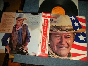 JOHN WAYNE Japan 1973 RCA-5066 NM LP+Obi AMERICA, WHY I LOVE HER - Imagen 1 de 8