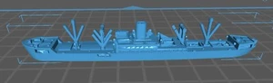 Kormoran (HSK-8) - Armada Alemana - Wargaming - Eje y Aliados - Miniatura Naval - Imagen 1 de 4